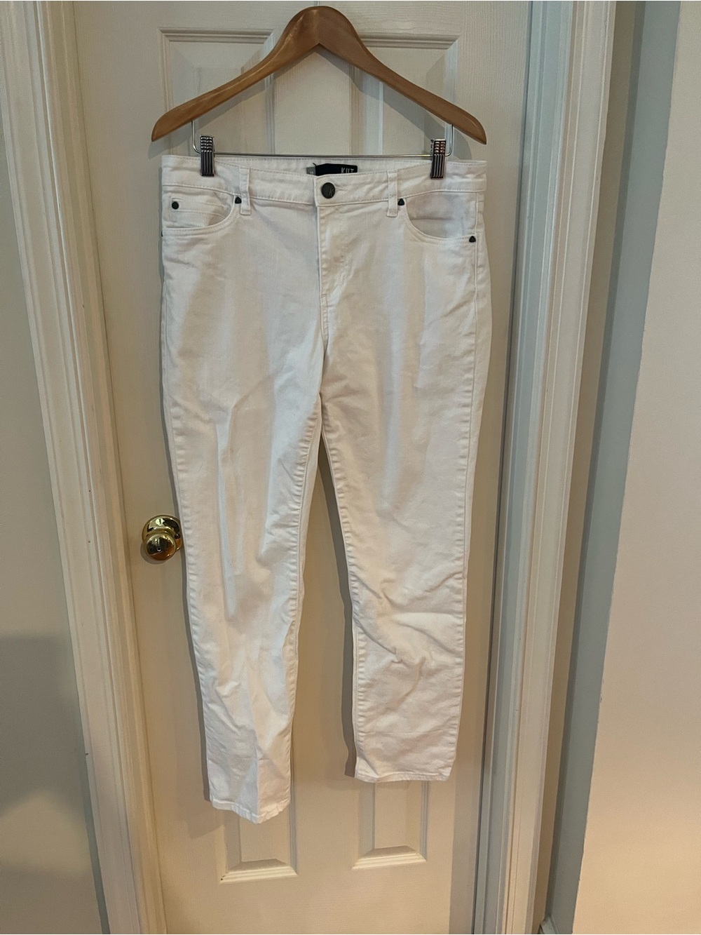 Kut from the Kloth White Cropped Women's Jeans
